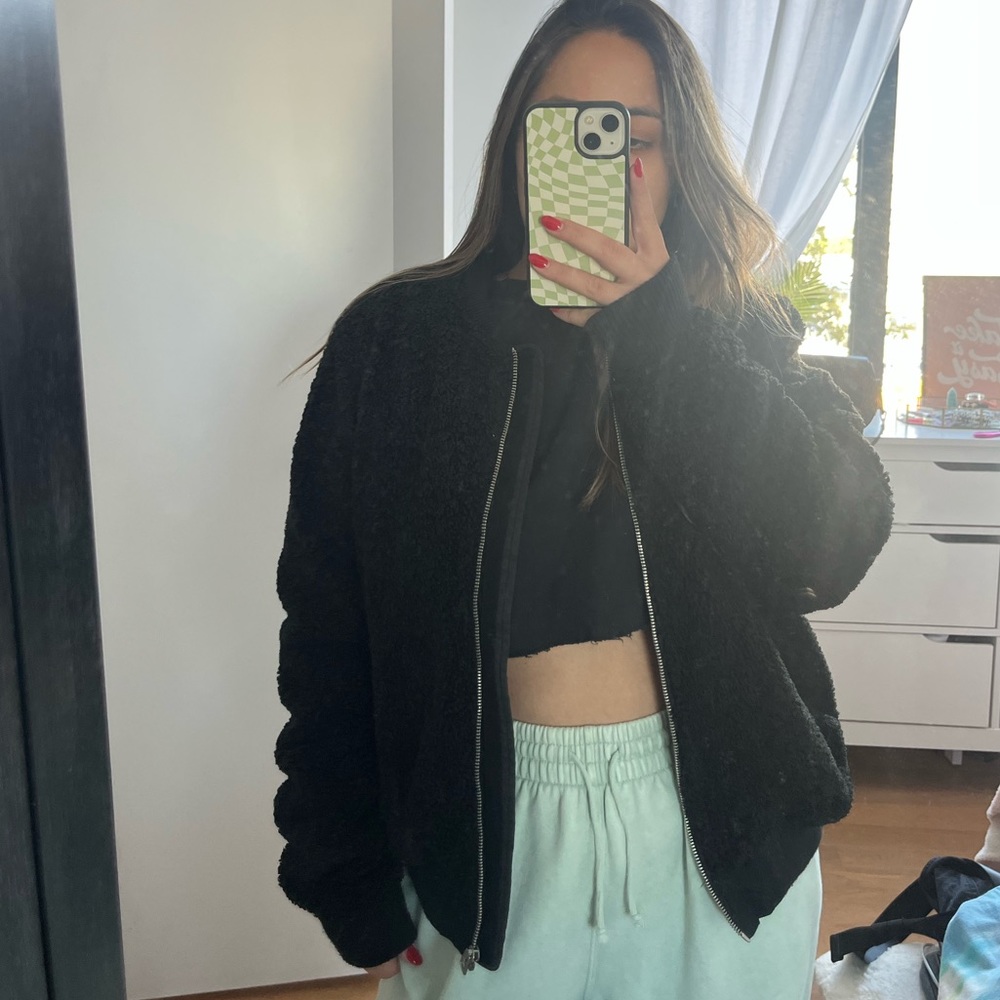 American eagle bomber jacket